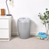 Storage Stool w/ Faux Leather Ottoman Seat Toys Holder ABS Plastic Foam | 51cm