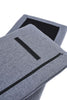 Long Shoe Stool Grey Padded Bench Soft Chair Hallway Seat with Iron Rack Shelf