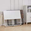 UK Folding Laptop Desk PC Home Office University Metal Frame Study Student Table
