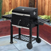 Outdoor Large Smoker Barbecue Charcoal Portable BBQ Grill Garden with Wheels