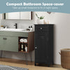 Bathroom Floor Cabinet Single Door Floor Cabinet Freestanding Storage Cabinet