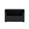 Modern 100cm TV Unit Cabinet Stand Matt Body & High Gloss Door with LED Lights