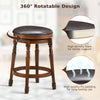 360 ° Swivel Bar Stool Set of 2 Kitchen Dining Chairs Counter Height Stool 62CM