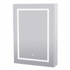LED Bathroom Mirror Cabinet with Lights Touch Switch 3 Colors LED with Storage