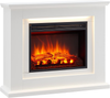 Electric Fireplace Heater Freestanding Suite LED Flame Fire Surround Remote