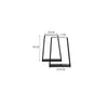 X-Steel Table Leg Heavy Duty Metal Dining Coffee Bench Office Desk Steel Trestle