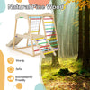 6-in-1 Indoor Jungle Gym Climbing Toy Kids Wooden Playground Climber Playset