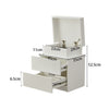 Multi-type Modern High Gloss Bedside Table Storage Drawer Nightstand Cabinet LED