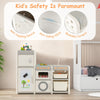 Kids Toy Storage Organizer Rack Children Multipurpose Toy Chest and Bookshelf