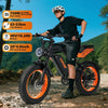 Electric Bike 750W Motor 48V 18.2Ah Fat Tire E-Bike 20x4.0 All Terrain Adult