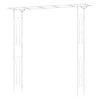 Heavy Duty Metal Garden Arch Archway Gate Plants Rose Wreath Wedding Stand Event