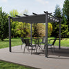 Garden Pergola Awning Gazebo Outdoor Canopy Furniture 13FT Barbecue Shelter