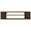 Hanging TV Cabinet Brown Oak 100x30x26.5 cm Engineered Wood