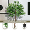 120cm Artificial Bay Tree Large Potted Indoor Topiary Decoration 4ft