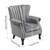 High Wing Back Armchair Accent Chair Fireside Lounge Single Sofa Seat