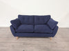 Marks and Spencer M&S Wyatt Navy Soft Plain 3 Seater Sofa RRP £1399