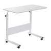 Adjustable Movable Over Bed Tray Bedside Laptop Computer Desk Table Trolley Sofa