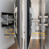 Full Motion Extended TV Wall Mount for 32"-100" Pedestal Articulating TV Bracket