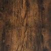 TV Cabinet Smoked Oak 270x40x46 cm Engineered Wood HOT