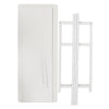 White Side End Table Console Table Living Room Bedroom Storage Rack 100X40X72Cm