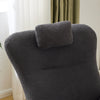 Modern Rocking Chair Swing Rocker Armchair Baby Rocking Chair For Nursery Grey