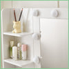 White Vanity Dressing Table Desk Set with LED Lighted Mirror 7 Drawers Shelf Set