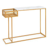 Modern Console Table Entryway Side Table 2-Tier Foyer Table Couch Table