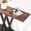Console Table, Industrial Entryway Table, 43 Inch Narrow Sofa Table