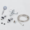 Luxury Bathroom Sink Bath Filler Tap Shower Mixer Taps Chrome with Hand Held Set
