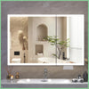 Extra Large Illuminated Bathroom Mirror Wall Mounted Touch Mirror with Demister