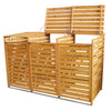 Wheelie Bin Storage Triple Wooden Store Outdoor Garden Cupboard Dustbin Shed
