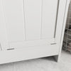 Tilt-out Laundry Storage Cabinet for Bathroom with 2 Hampers