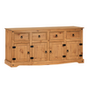 Corona Sideboard Large 4 Door 4 Drawer by