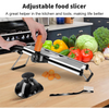 Professional Mandolin Slicer Vegetable Cutter Food Fruit Chopper Gretar Tool New
