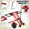 Folding Ride On Lawn Mower Lift Height Adjustable Hydraulic Maintenance Jack