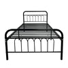 Simple Budget metal bed Single bed Frame w/Mattresses Option Bedroom Furniture