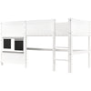 Kids Bunk Bed 3ft Cabin Bed Mid Sleeper Loft Bed Children Pine Wooden Bed Frame