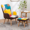 Recliner Armchair Lounger Napping Sleeper Sofa Chair with Footstool