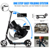 100/200mm WheelsFolding Kick Push Scooter Teens Adult Ride on Adjustable Height