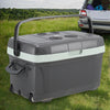 45L Electronic Heating Cooling Box Cooler Car Camper Freezer Picnic Food Warmers