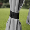 3m x 3m Gazebo Marquee Heavy Duty Garden Tent Showerproof Full Side Curtains