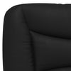 Bulliing Bed Frame with Black and White 120x200 Faux Leather,Double Bed M4U2
