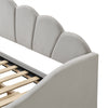 Upholstered Bed 3ft Single Bed Frame 90x190 cm Daybed with Trundle Bed Guest Bed