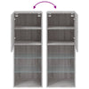 Tidyard TV Stand Unit, TV Cabinet Centres Cabinet, Modern TV Console T8D5