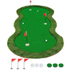 Golf Putting Green Mat 5 x 10 FT Professional Golf Practice Mat-Green