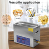 Digital Ultrasonic Cleaner Ultra Sonic Bath Cleaning Tank Timer Heater 6L New UK