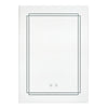 Tricolor LED Dimmable Bathroom Mirror Cabinet with Shaver Socket/Switch/Demister
