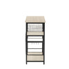 Kitchen Baker’s Rack Industrial Utility Storage Rack w/Shelves Microwave Stand