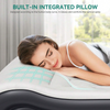 Air Bed With Integrated Pillow & Built-In Electric Pump, Inflatable Mattress