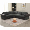 Luxury 2, 3 Seater Linen Fabric Couch Sofa Corner Chaise Settee Living Room Set